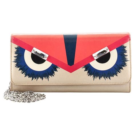 fendi wallet on chain monster|Fendi monster wallet sale.